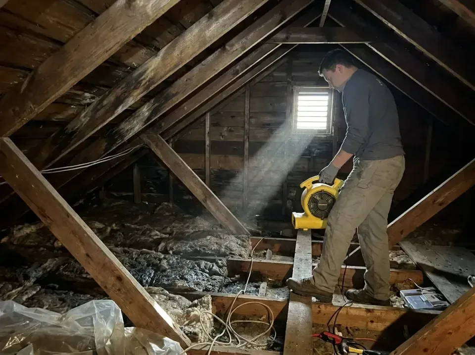 attic-water-damage-drying-proc-007 — frequently asked questions, Emergency Water Extraction & 24/7 Flood Response in Camanch…